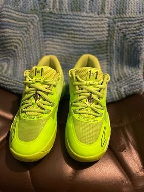 🔥 Puma LaMelo Ball MB.03 Low “Green Gecko” 🔥 Mens/Big Boys 7 Women’s 8.5